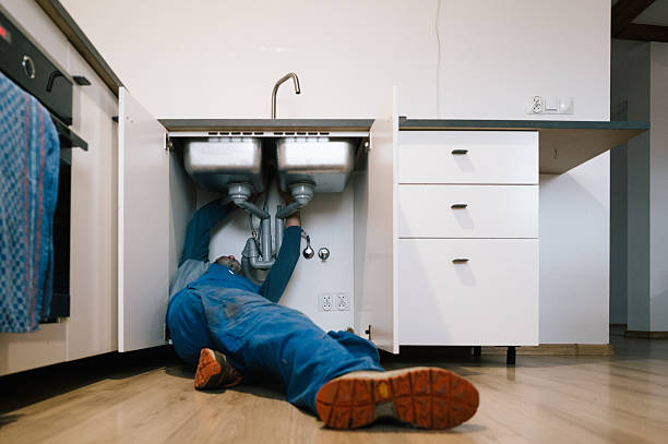 Professional Plumbing technician working in Mansfield, MA